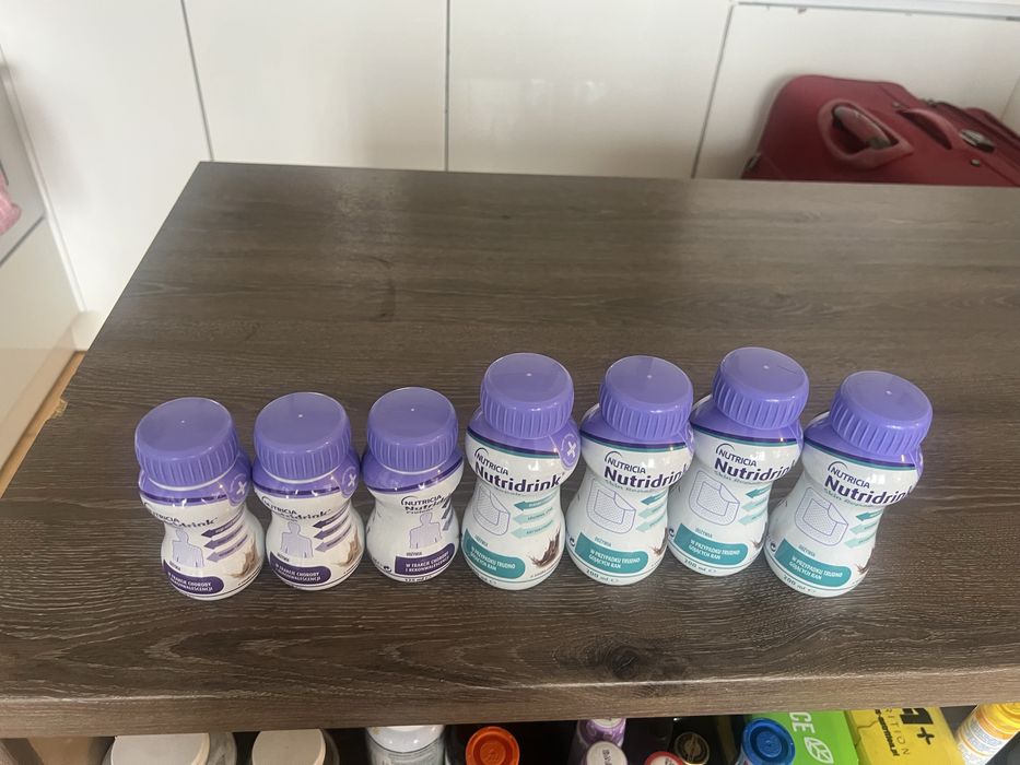Nutridrink zestaw 7sztuk
