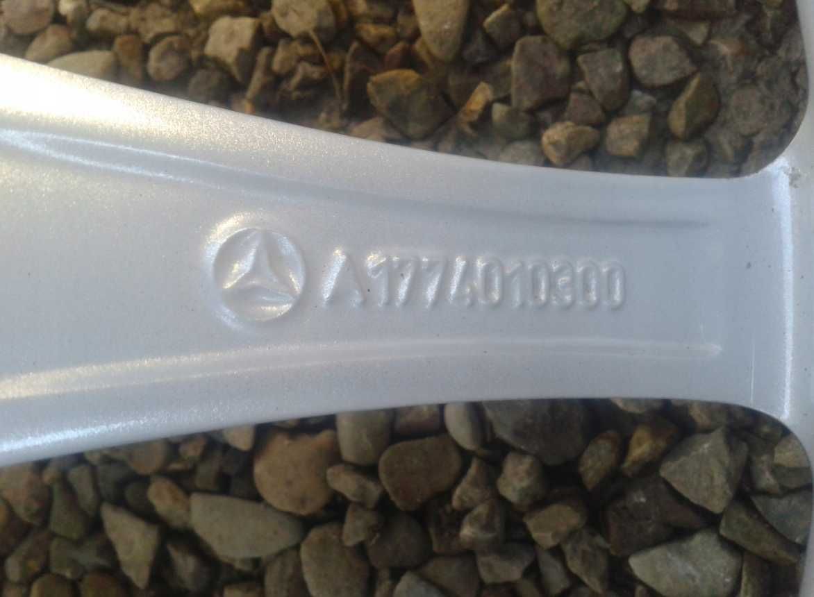oryginalne felgi mercedes a b c v klasa classe  r 17 6,5j viano vito