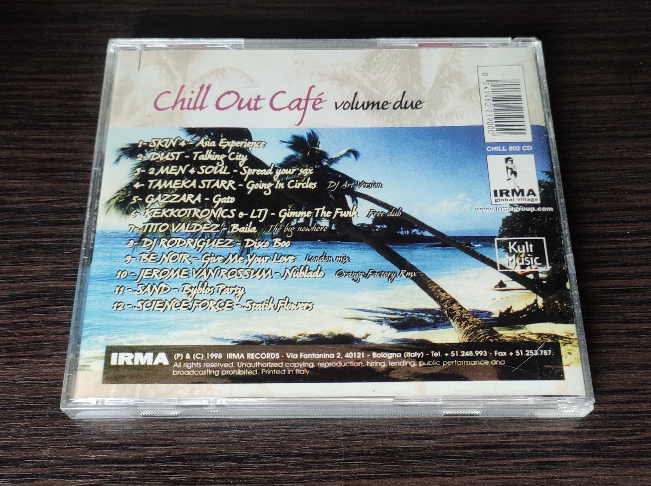 Audio CD Chill Out Café Volume Due (1998), Unofficial Release