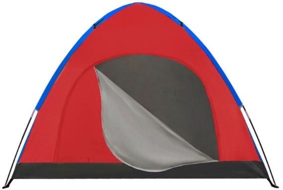 Namiot Turystyczny 4-Osobowy Z Moskitierą Na Camping *okazja*