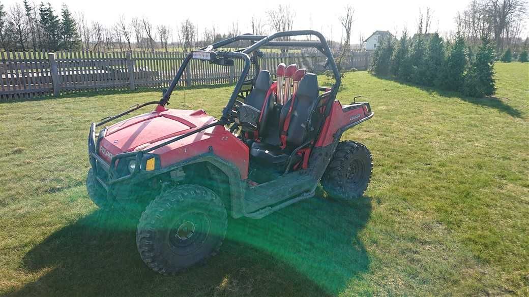 Polaris RZR 800 EFI Buggy ATV Warn Sprawny Pług