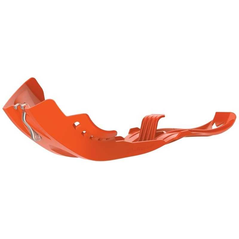 Proteção de cárter Polisport KTM 250 SXF 350 SXF LARANJA 2016-18