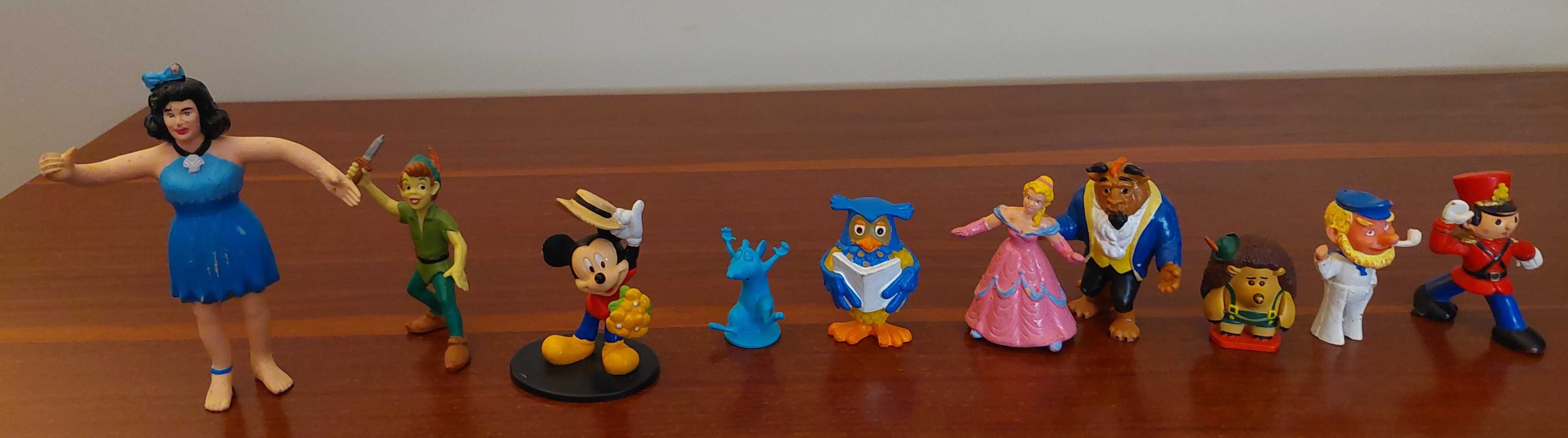 Figuras em PVC, plástico e borracha