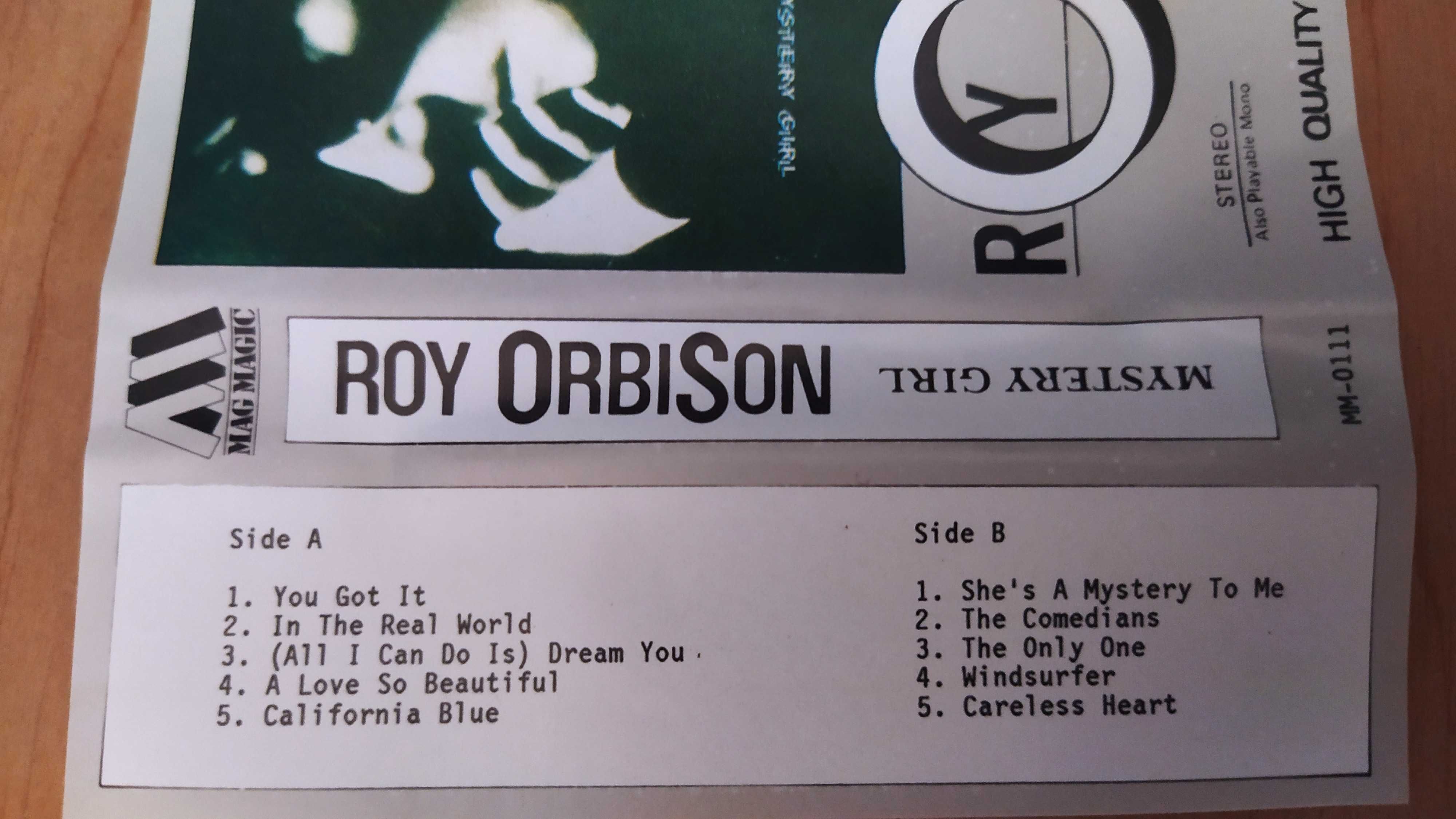 Roy Orbison Mystery Girl kaseta