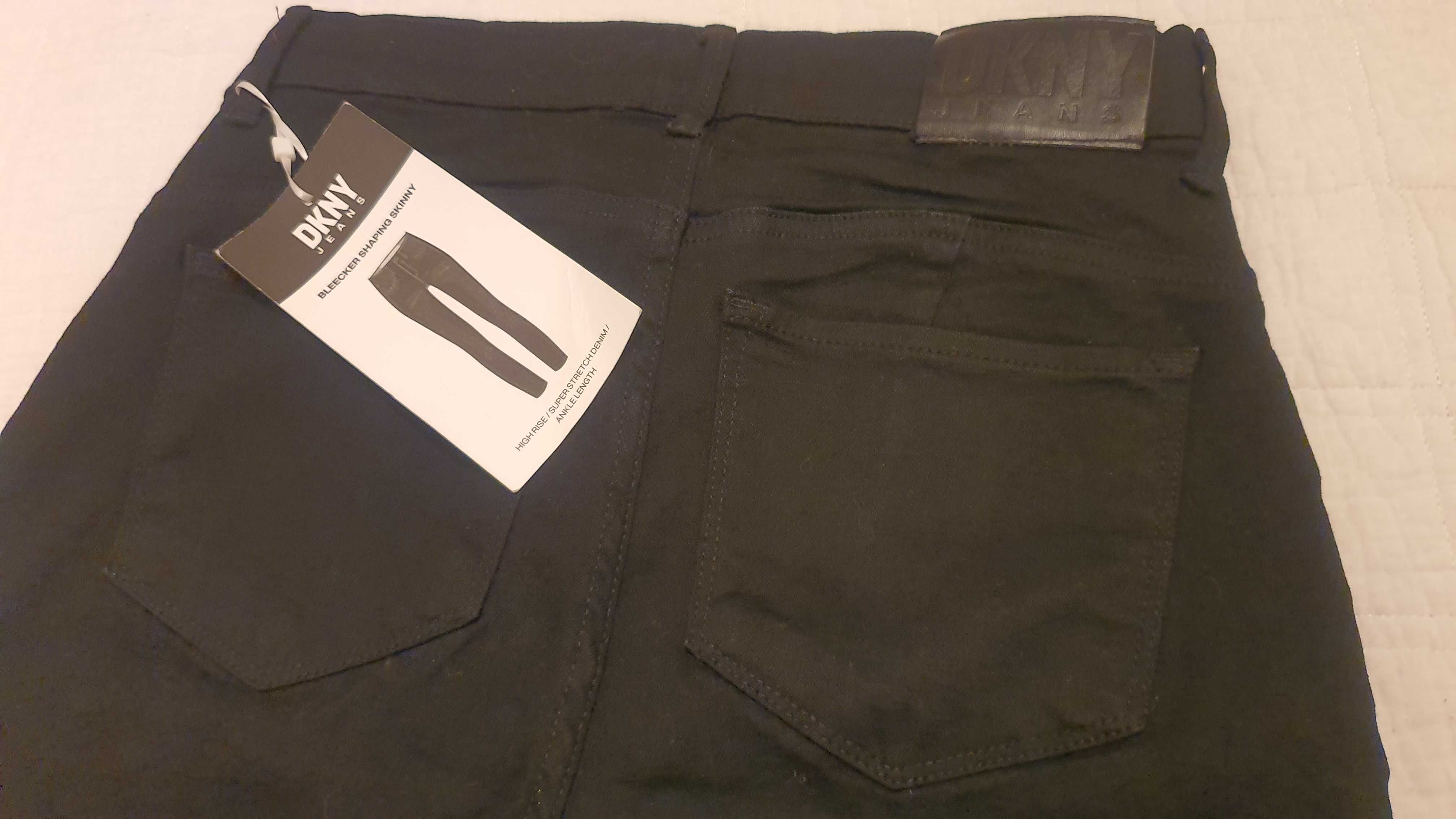Spodnie damskie DKNY bleecker shaping skinny jeans 27 36 s