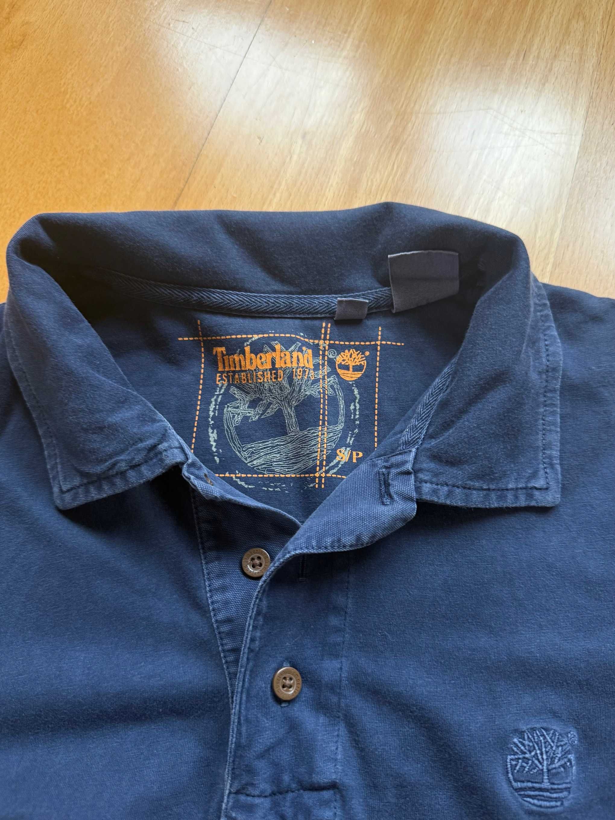 Koszulka polo, granatowa, Timberland, rozm. S