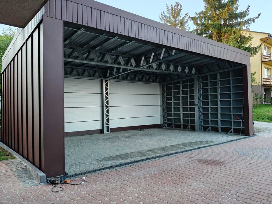 Konstrukcja : hale,domy,garaże,carport,wiaty,pergole,kontenery,schody