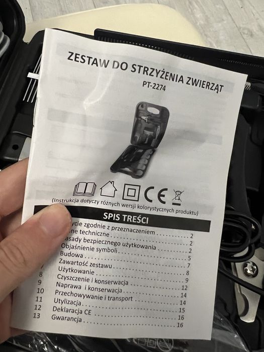 Zestaw do strzyzenia zwierzat Activ Pet