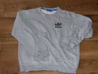 Adidas Oldschoolowa Bluza Męska Bawełna S/M