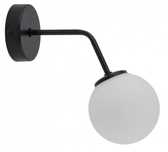 Zigzag 1 czarny kinkiet lampa SI-33295