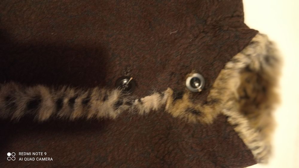 Casaco comprido KENZO de menina dupla face