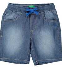 Sale! Benetton nowe spodenki w miękkiego jeansu 13 14 lat