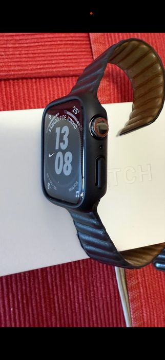Apple watch 7 45mm Stanless Seel (Aço) safira 5G
