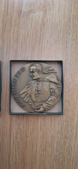 Medalha comemorativa do Papa João Paulo II