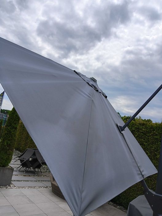 Parasol Ogrodowy Voyager T1 – 2,5 X 2,5m – Antracite EKSPOZYCJA