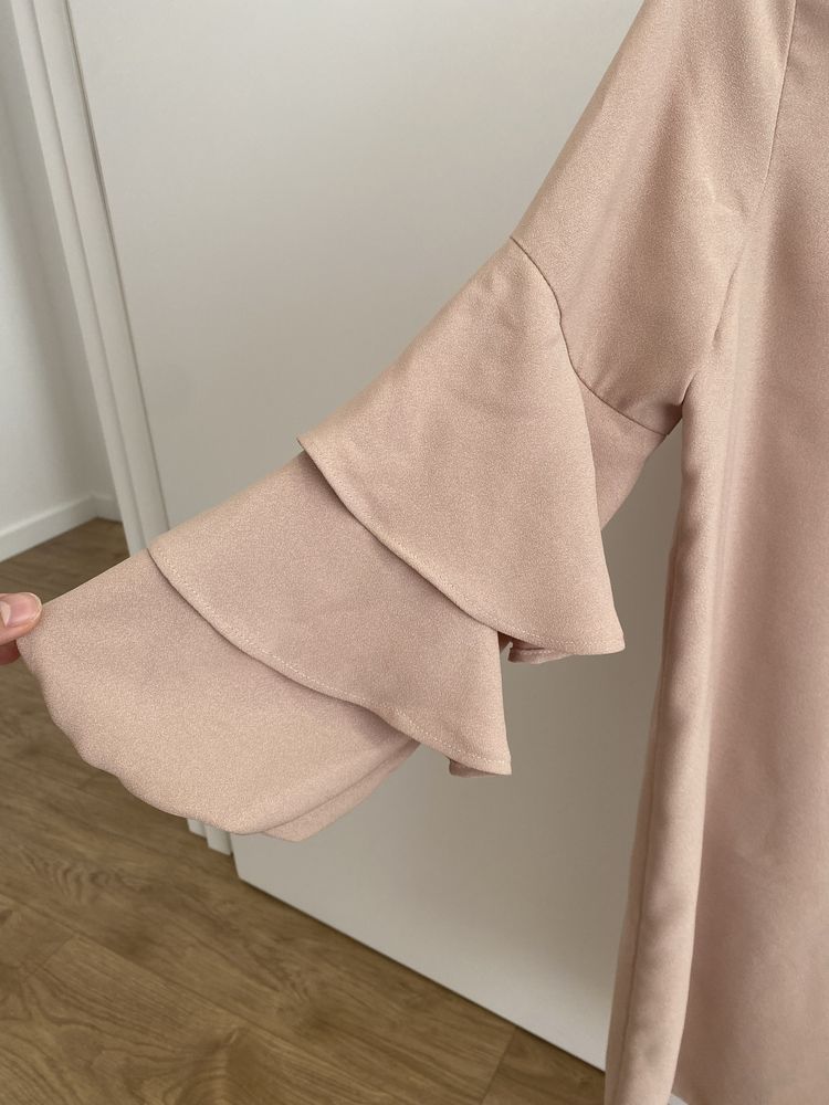 Vestido rosa Zara