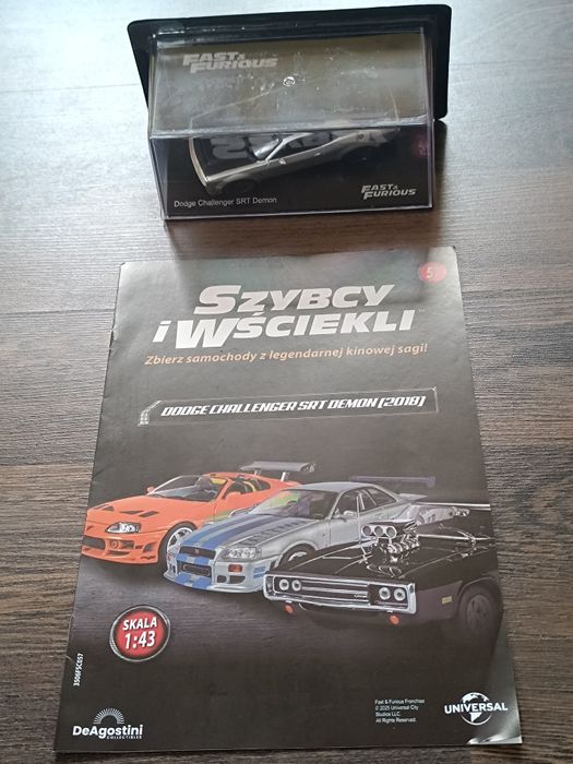 Dodge challenger srt demon szybcy i wściekli