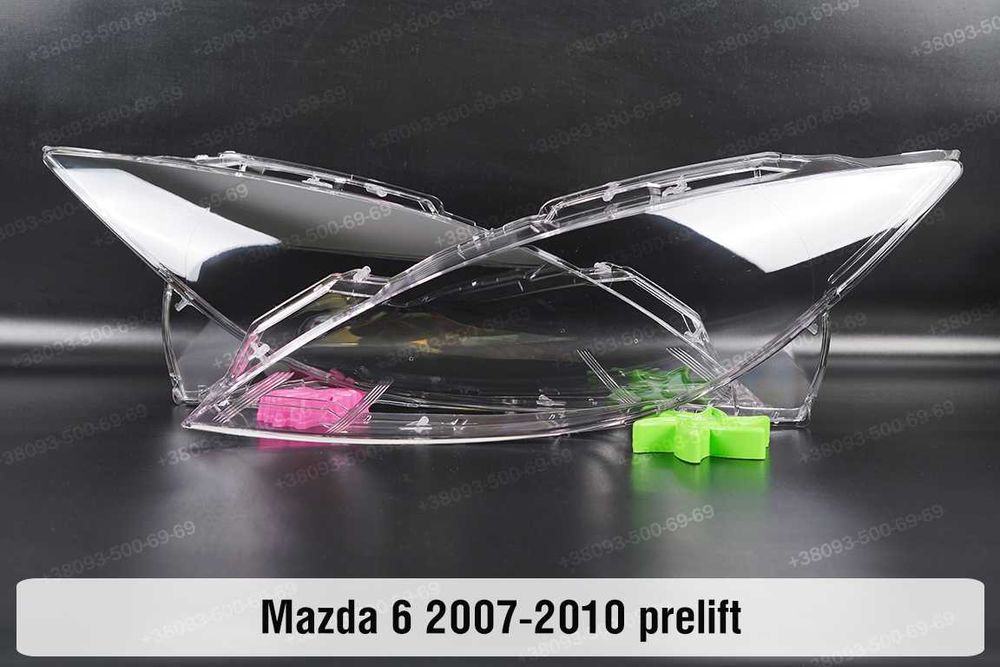 Стекла фар Mazda 6 Мазда фары GG GH GJ koito корпус скло фари