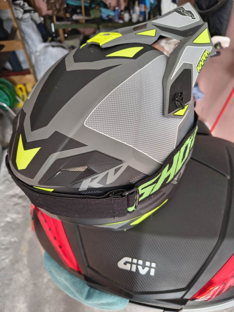 Kask Kappa Cross Enduro + google