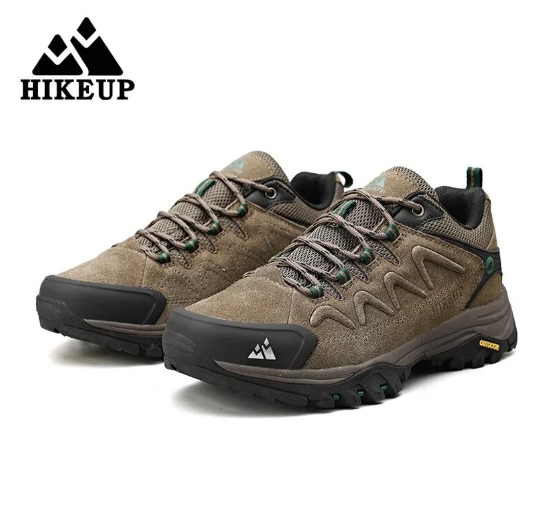 Трекінгові Кросівки HikeUp Розмір 42-44/27,0-28,5см Модель#1Khaki,Grey