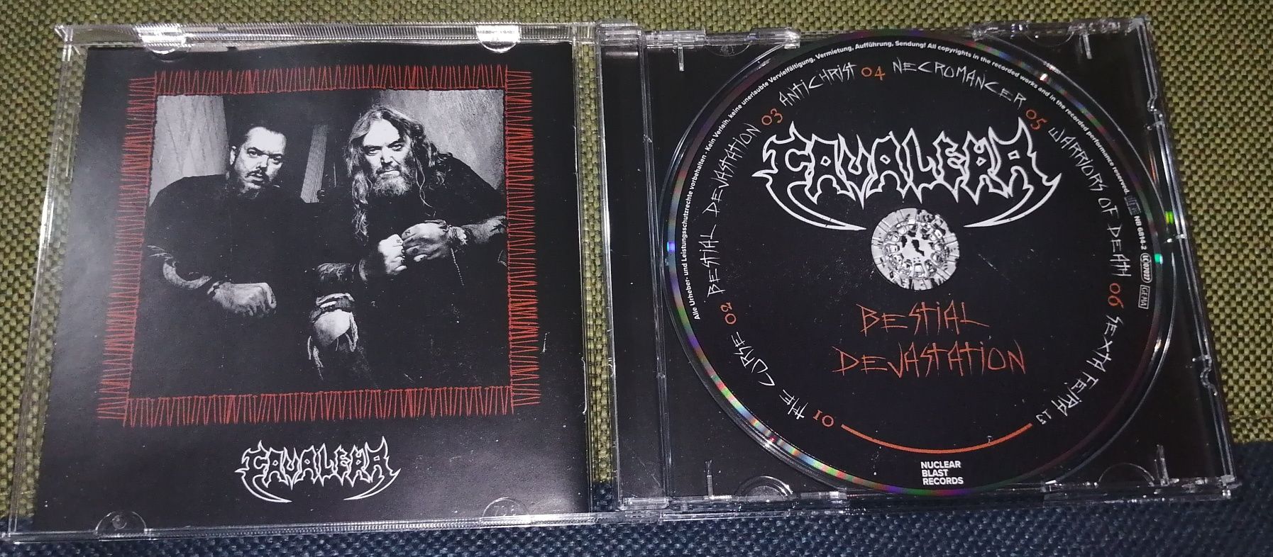 Cavalera - Bestial Devastation (Sepultura) CD Thrash Death Metal