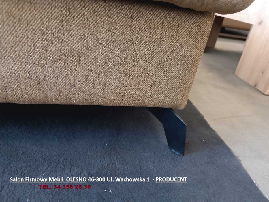 Nowy Narożnik SIELLA  240x280cm Tkanina, OUTLET -28% Producent PYKA