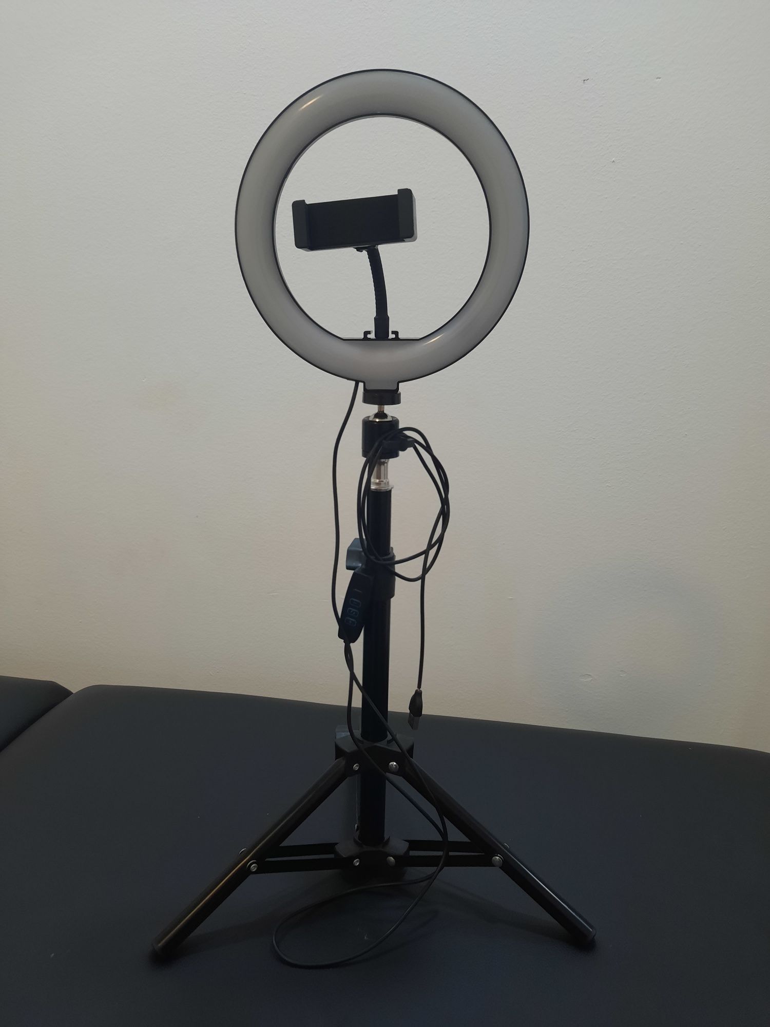 Ring Light + Fundo Verde GOODIS Video Creator Studio