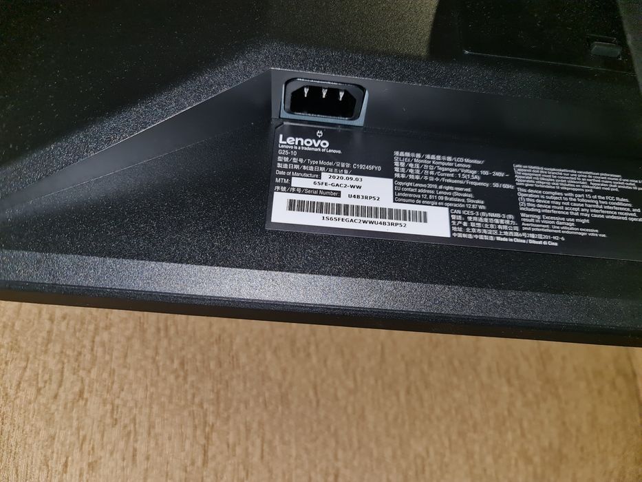 Monitor gaming lenovo