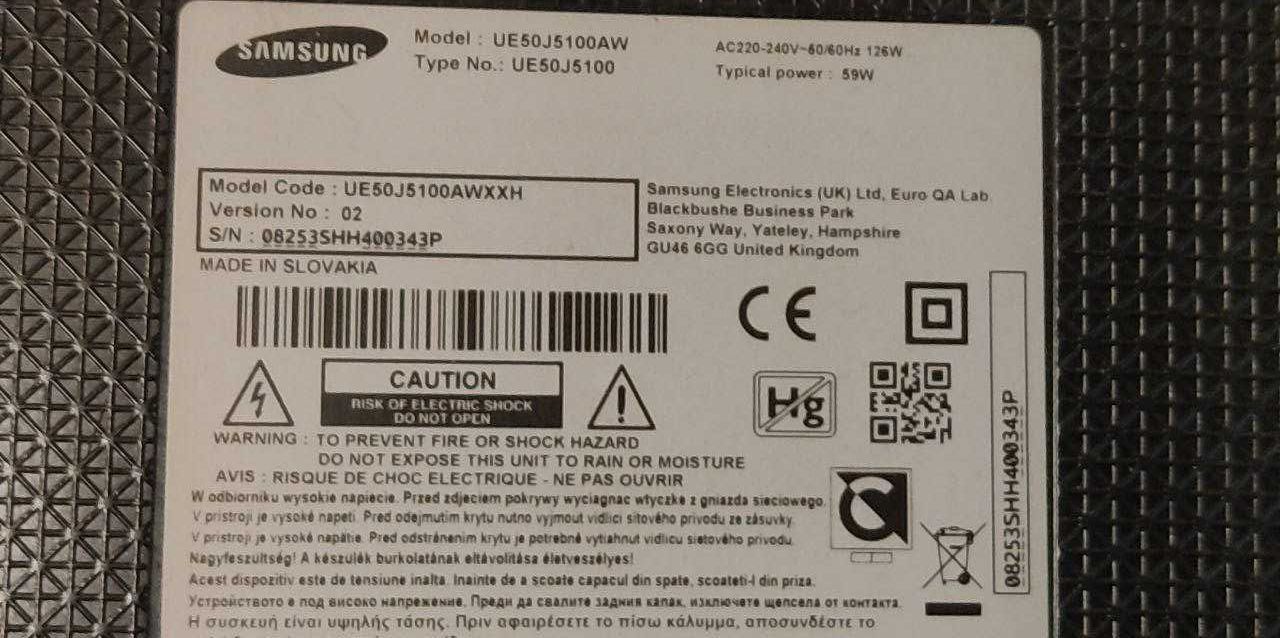 Продається плата main BN94-08119R телевiзор Samsung UE50J5100