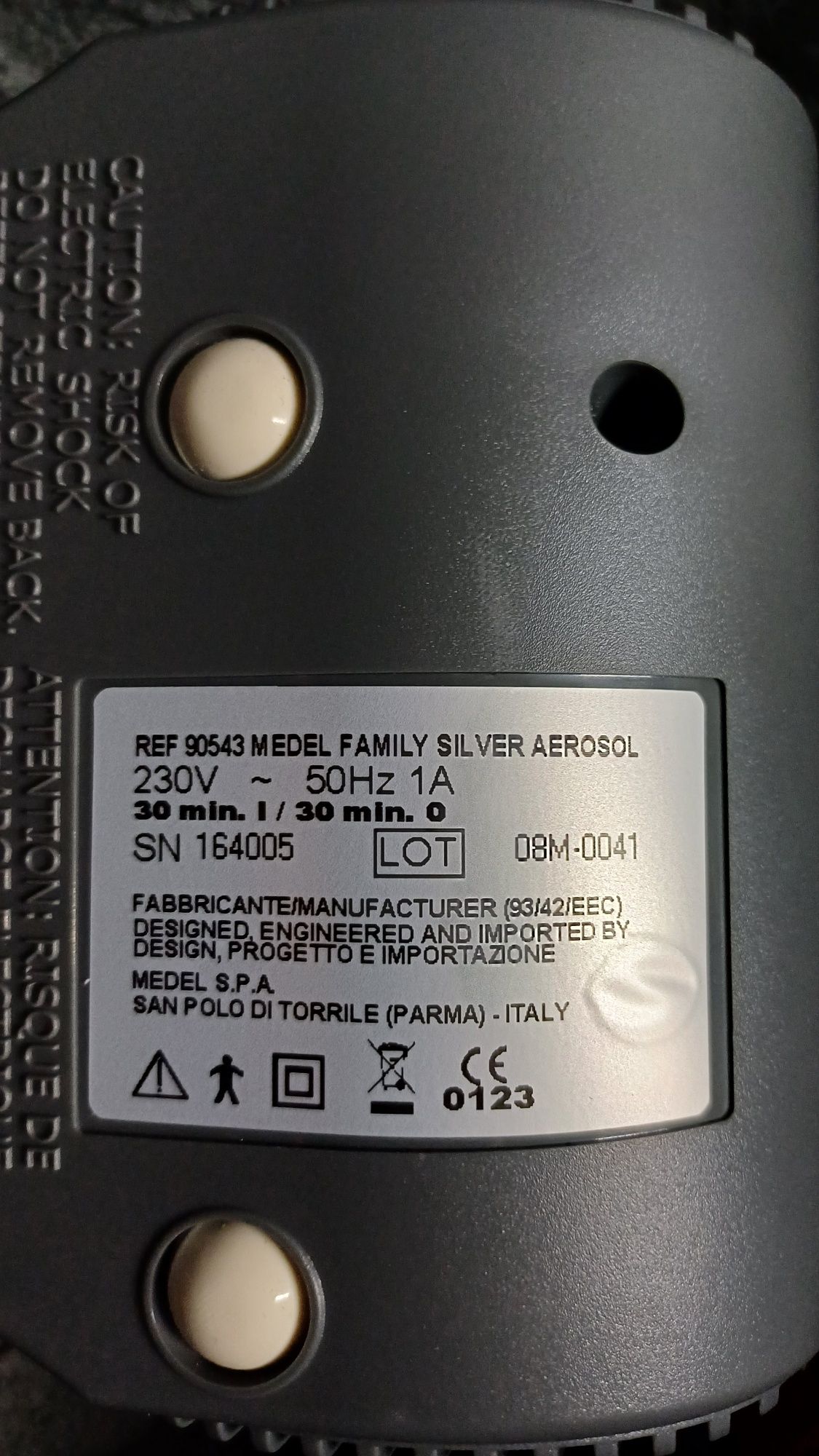 Inhalator MEDEL Family Silver aerosol