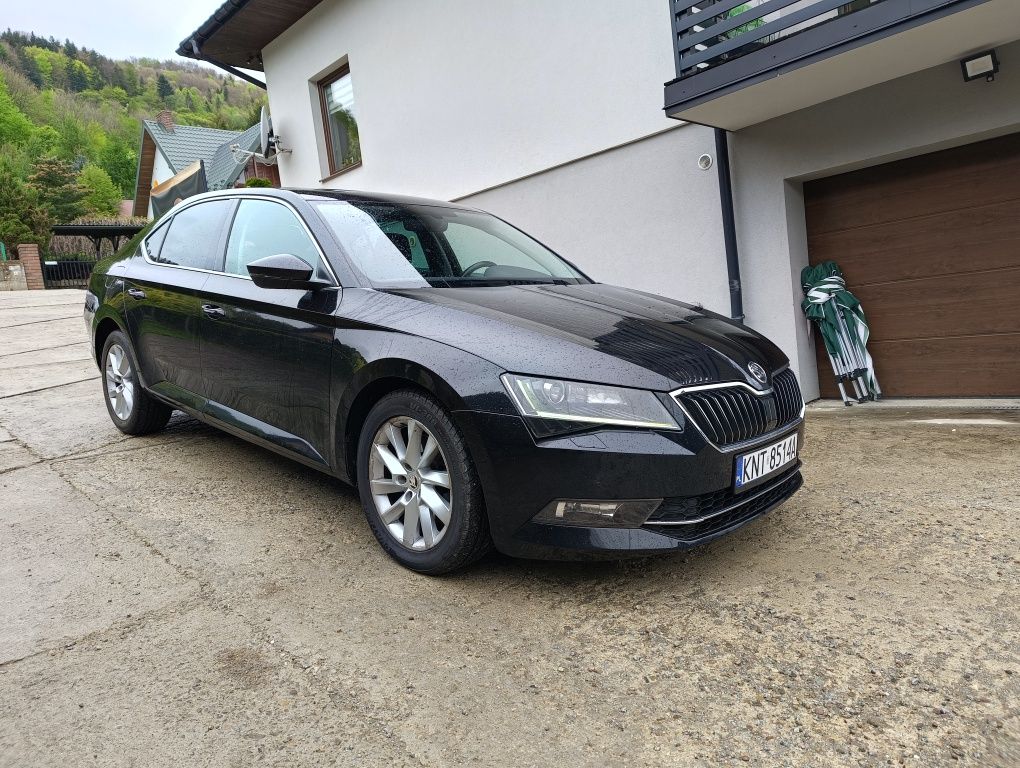 Skoda Superb III 2018r. 2.0 TDI DSG! Ambi light! Czarna! Mozl Zamiana!