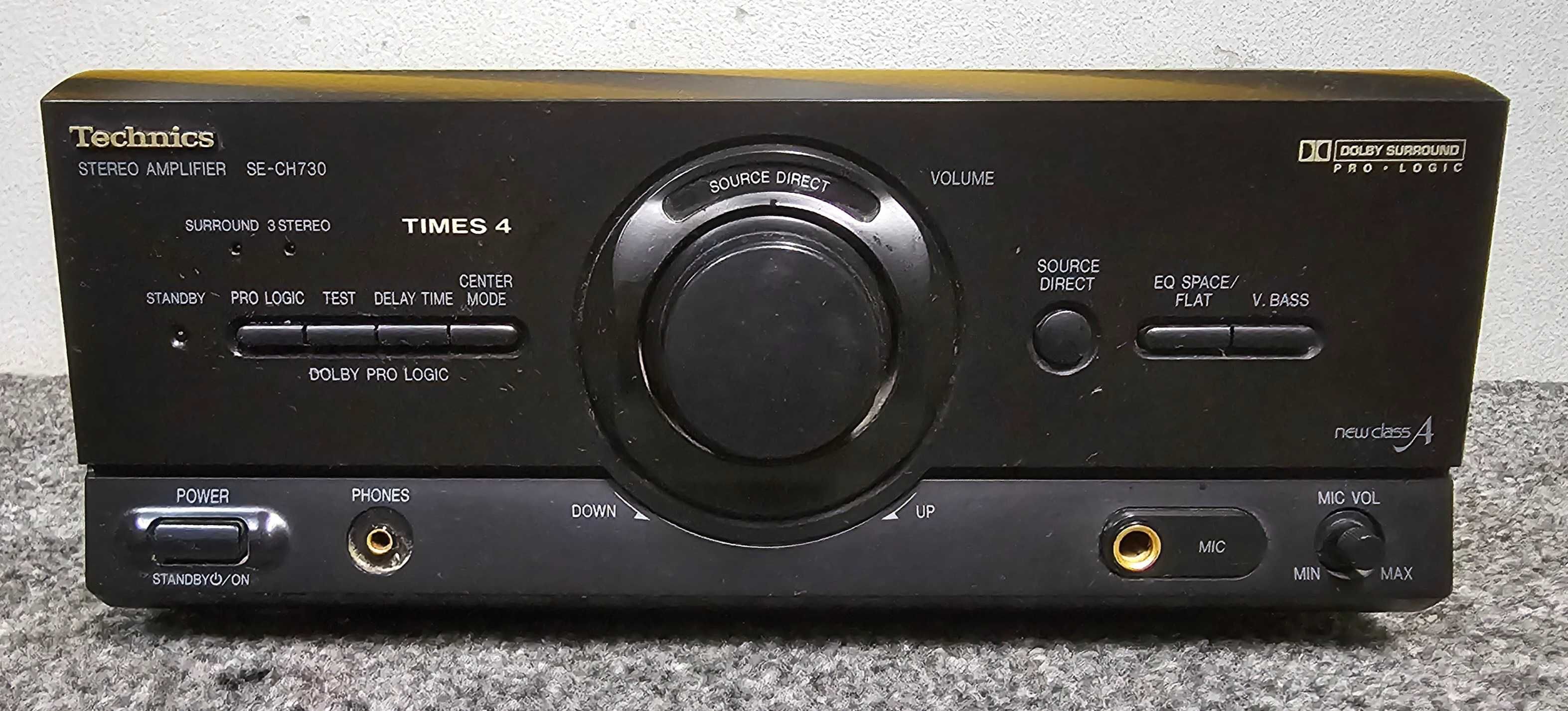 Wzmacniacz stereo Technics SE-CH730, sprawny, wysyłka 0 zł
