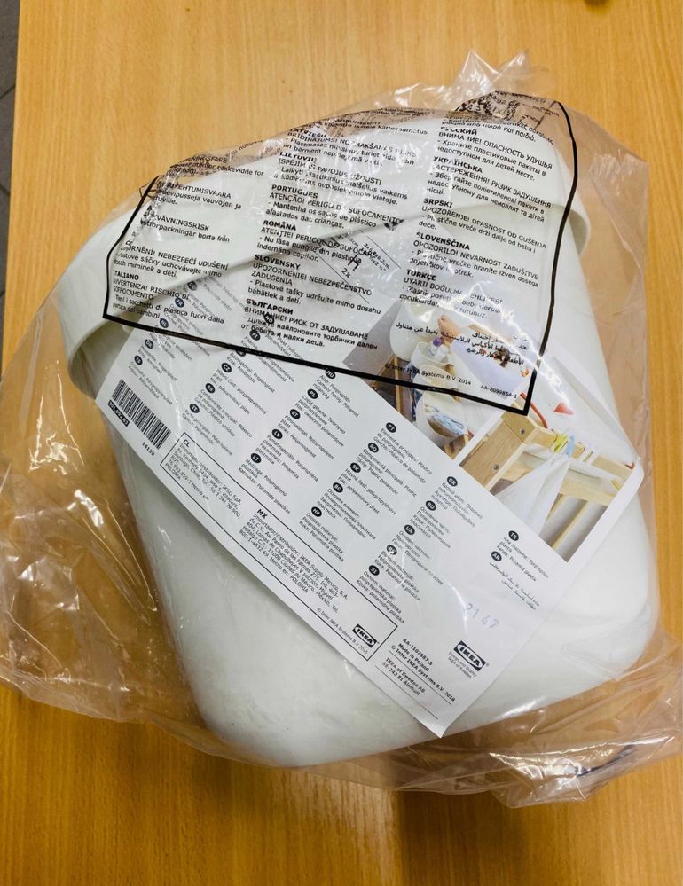 Onsklig Ikea pojemniki na przewijak kosze miseczki 4 szt. NOWE!!!