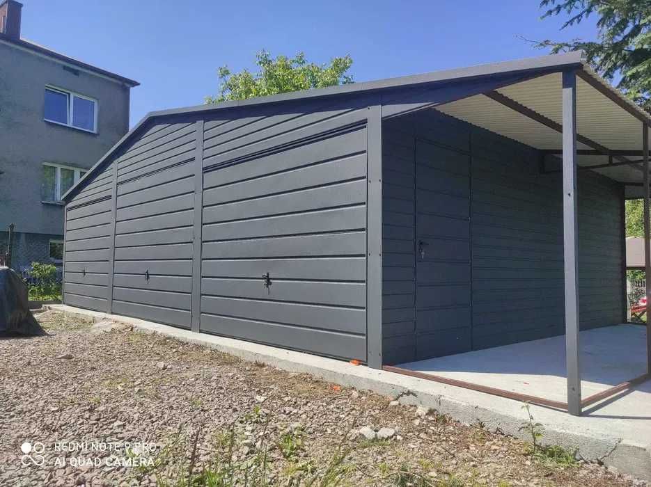 Garaż Blaszany Garaze 6x5 6x7 4x6 4x5 3x5 wyprzedaz!