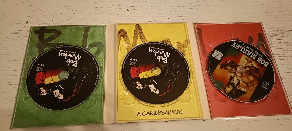 Bob Marley a Caribbean icon dvd +2cd okazja