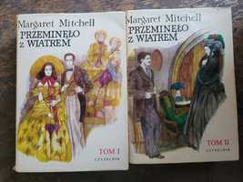 Margaret Mitchell Przeminęło z wiatrem tom 1 i 2 Czytelnik 1977