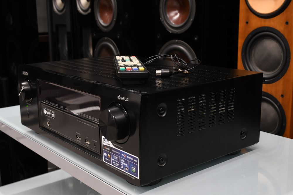 amplituner wzmacniacz do kina domowego stereo Denon AVR-X1400H Atmos