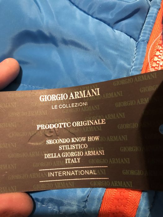 Nowa kurtka zimowa  Giorgio Armani oryginał męska