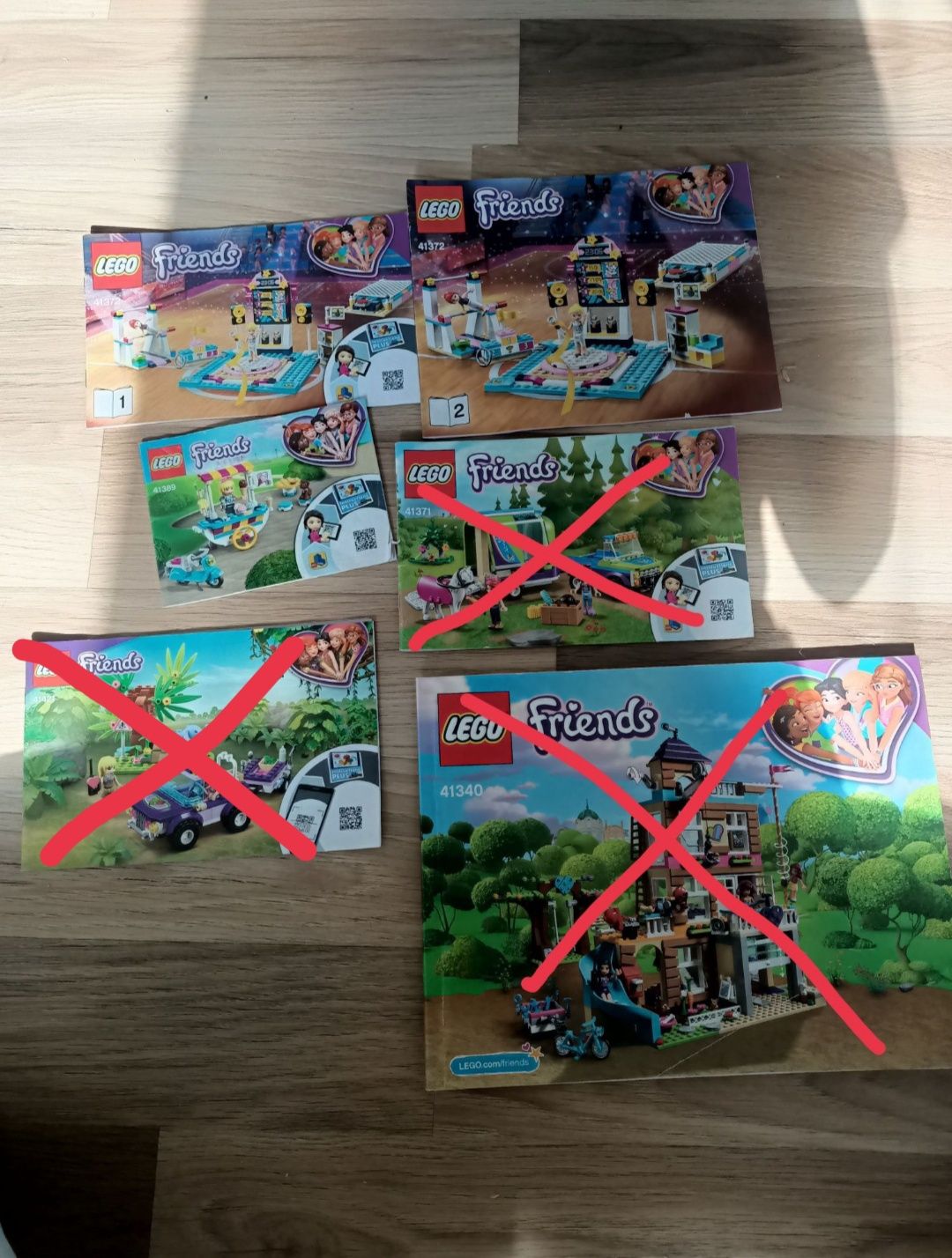 Instrukcje LEGO friends