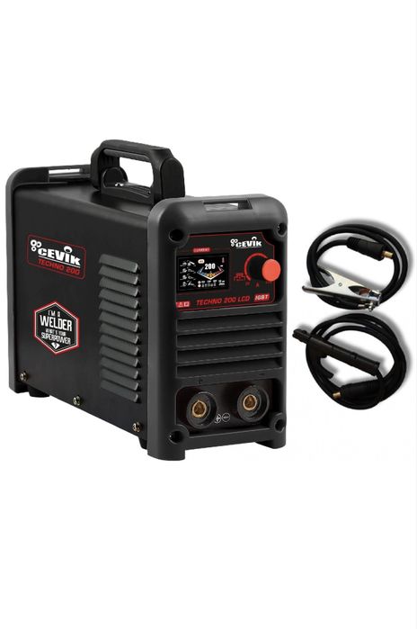 Maquina de soldar inverter MMA/tig 200A cevik pro .