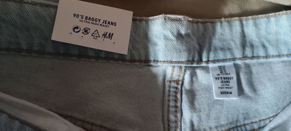 Calças de ganga novas