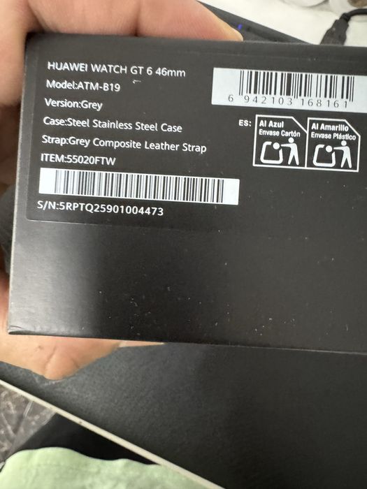 Smartwatch Huawei gt6.46mm