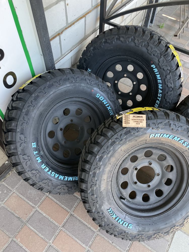 диски 5x139,7 R15 нива уаз буханка грязева резина 235/75 R15 MT