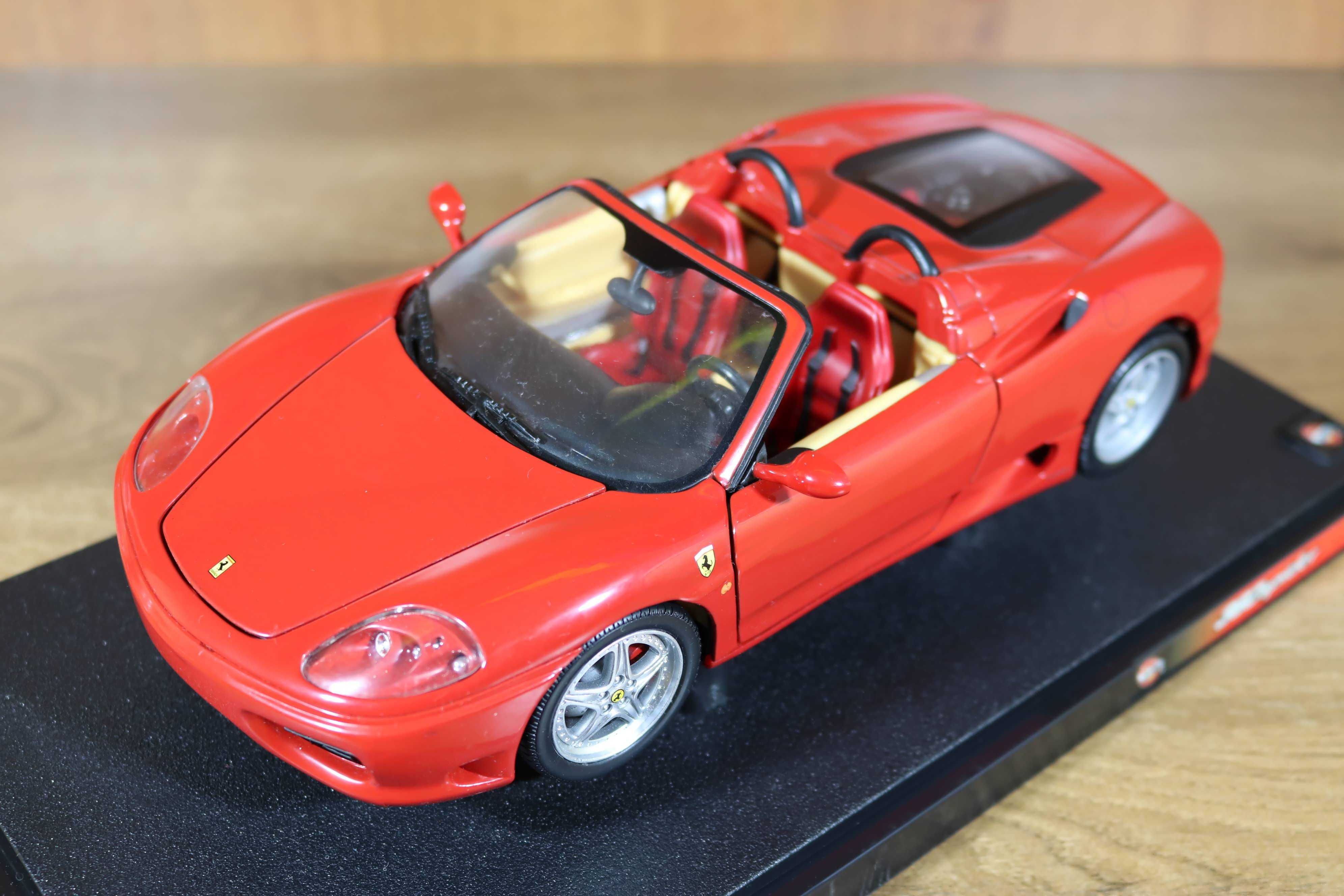 Ferrari 360 Spider и 458 Italia Hot Wheels масштабная модель 1:18