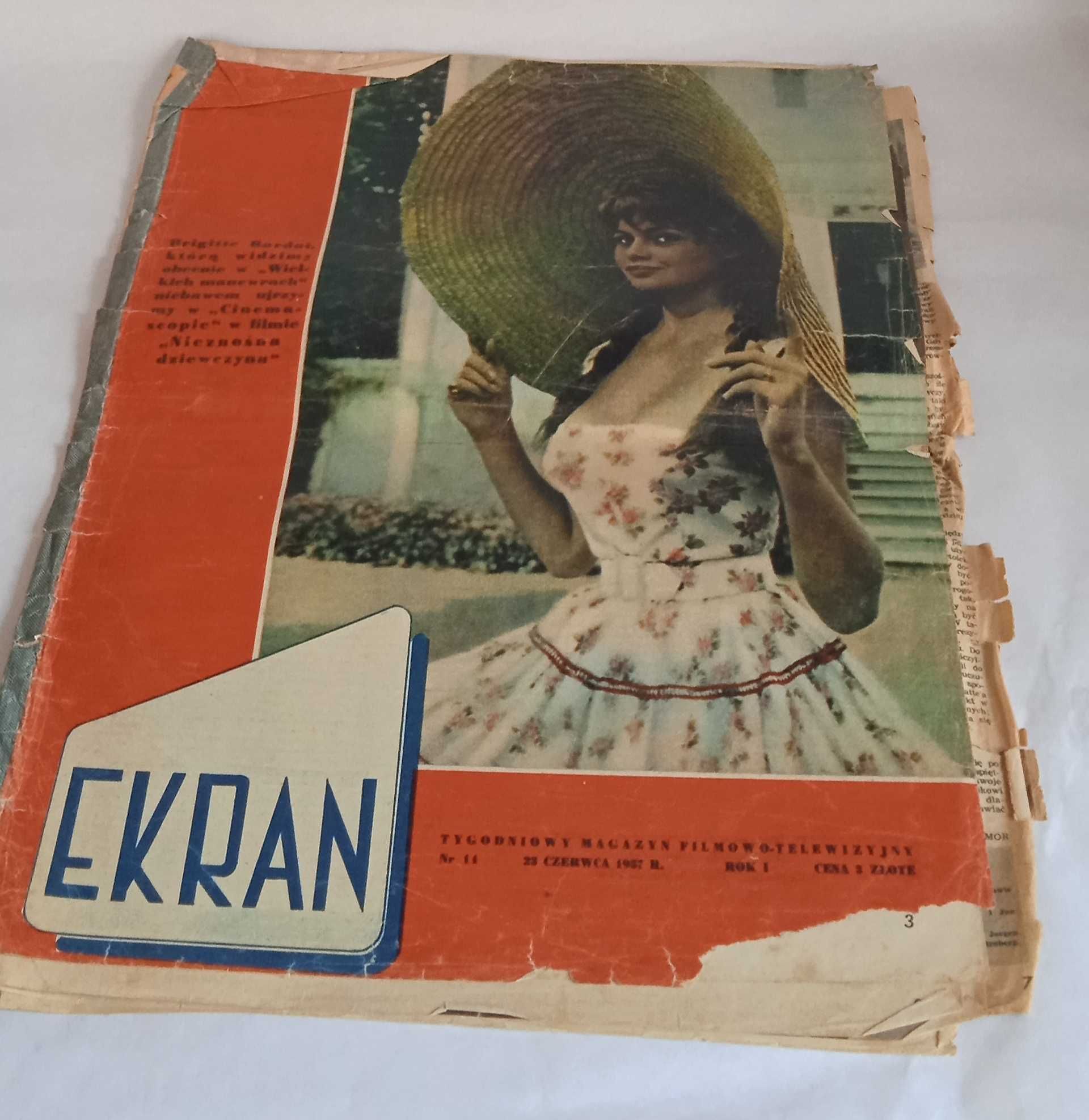 Ekran nr 11 z dnia 23 czerwca 1957 roku Rok I