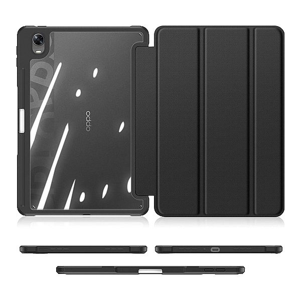 Dux Ducis Toby pancerne etui z klapką Smart Case do Oppo Pad z uchwyte