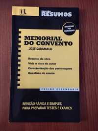 Livro de resumo - Memorial do Convento- José Saramago..
Em ótimo estad