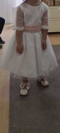 Vestido 5 anos cerimónia menina amaya