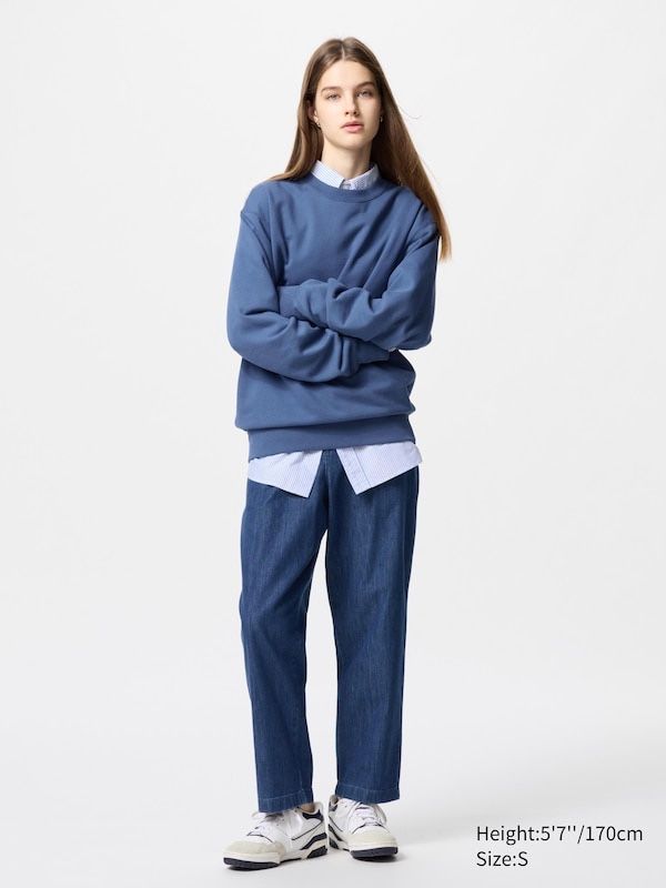Джинси Uniqlo Cotton Relaxed Ankle Pants | Denim