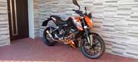 KTM Duke KTM DUKE 125cm, ABS, wtrysk, wydech "Dominator"